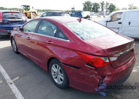 2014 Hyundai Sonata Gls from USA, damaged, VIN 5NPEB4AC5EH842293